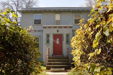 The childhood home of Bob Dylan, winner of the 2016 Nobel Prize for Literature, is seen in his hometown of Hibbing, Minnesota, U.S. October 13, 2016. REUTERS/Jack Rendulich