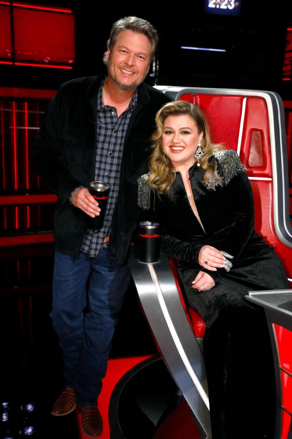 Blake Shelton, Kelly Clarkson - the voice