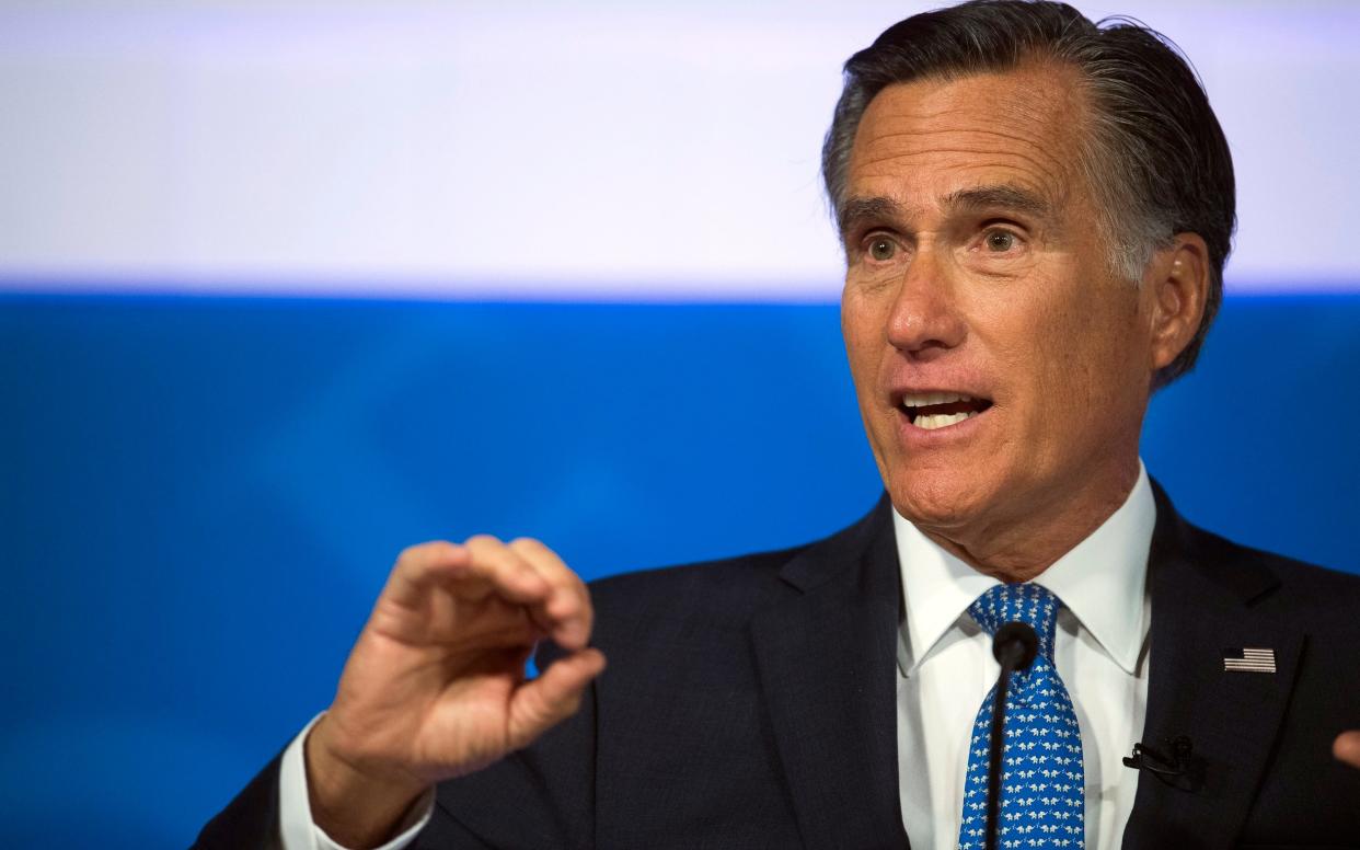 Mitt Romney was the Republican presidential nominee in 2012 before becoming a Utah senator - The Spectrum