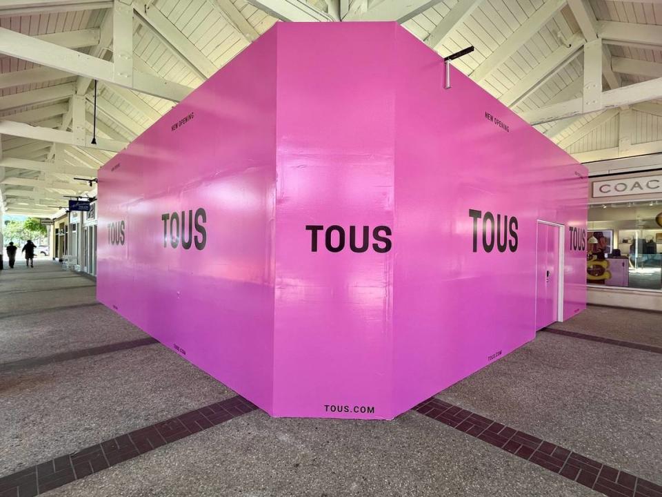 TOUS is under construction at The Falls mall in South Miami-Dade in the Kendall area.