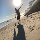 <p>The former soccer star found himself back to his old habits, kicking around a ball on the beach over the weekend. “It’s been a while,” he captioned the pic, but it looks to us like he hasn’t missed a step.(Photo: <a rel="nofollow noopener" href="https://www.instagram.com/p/BalDcvKBxqY/?taken-by=davidbeckham" target="_blank" data-ylk="slk:David Beckham via Instagram;elm:context_link;itc:0;sec:content-canvas" class="link ">David Beckham via Instagram</a>) </p>