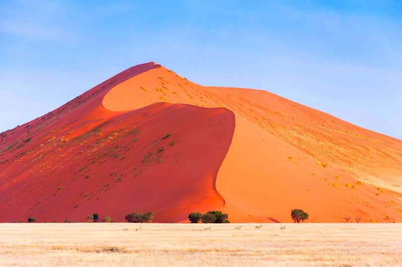 納米比亞紅沙漠是全球最古老沙漠。（圖／佳繽旅遊提供）