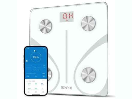 Today Only: RENPHO Smart Scale Up to 47% off