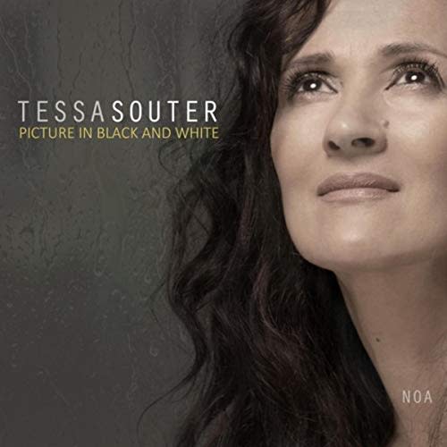 Tessa Souter's album cover for "Picture in Black and White"