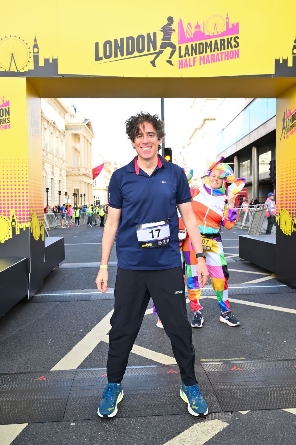 celebrity runners london landmarks half marathon