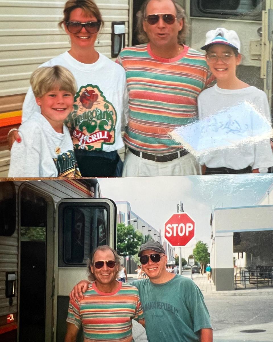 Jimmy Maraventano of Bloomsbury, NJ, was inspired to start a tribute band after meeting Jimmy Buffett in Orlando Florida nearly 30 years ago.