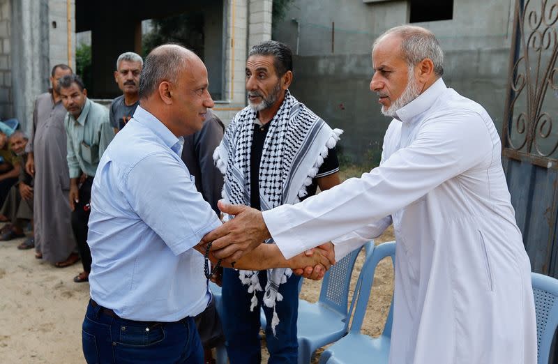 Family from Gaza affected by floods in Deir Al-Balah