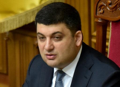 Ukraine parliament appoints pro-EU Groysman as PM