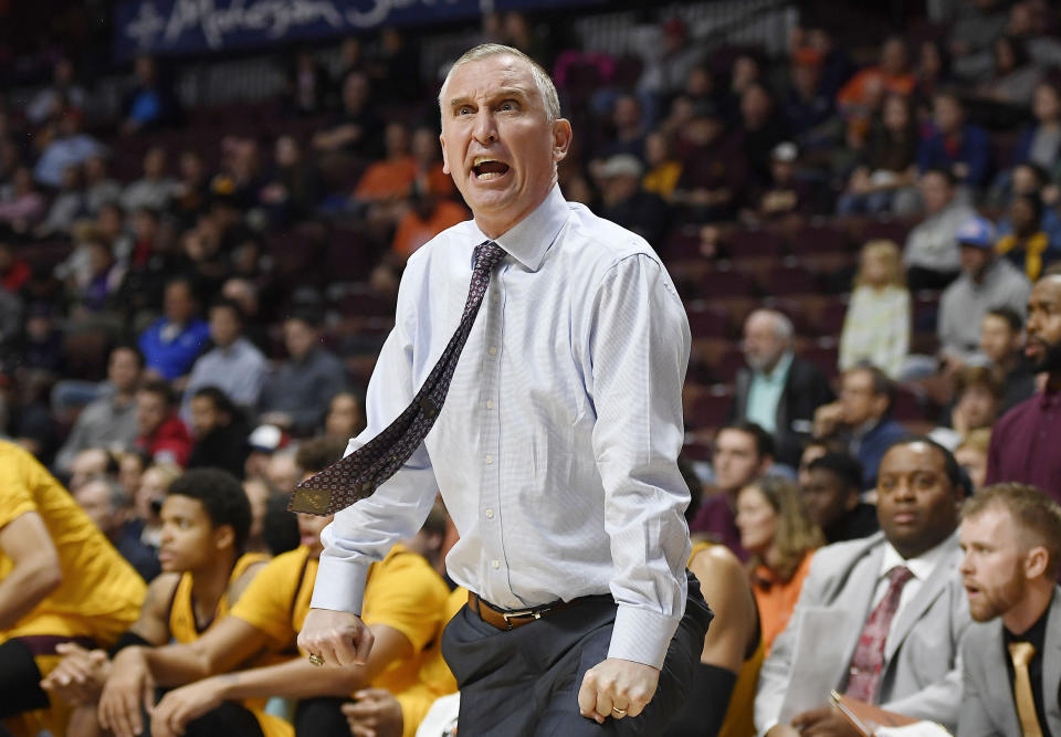 Bobby Hurleys Sun Devils played a maddening brand of basketball on Wednesday. (AP Photo/Jessica Hill/File)