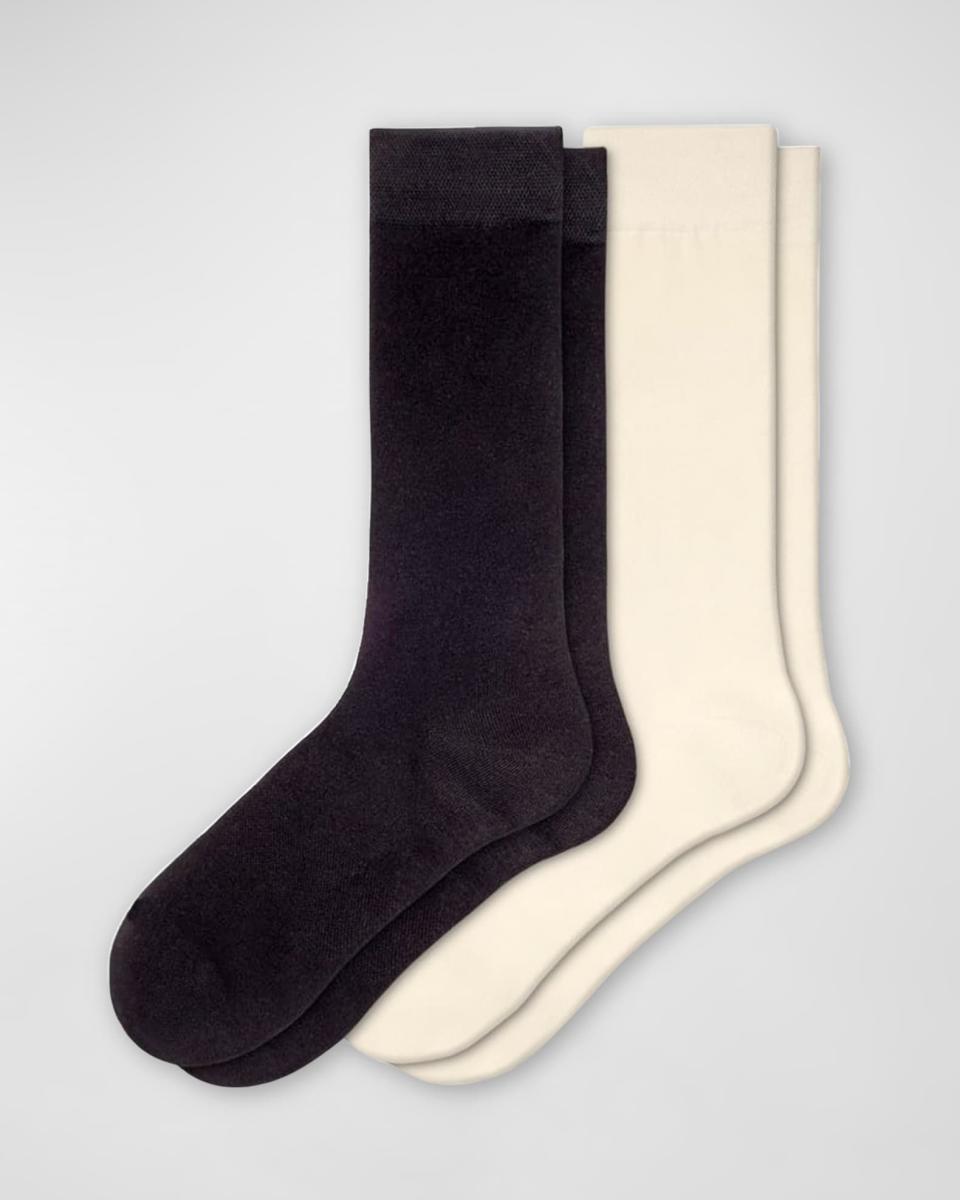 4) Stems Marbled Wool Socks 2-Pack
