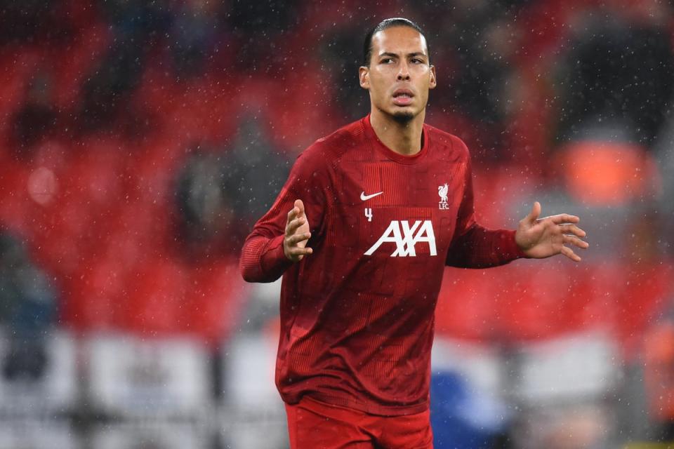Van Dijk missed the win over Arsenal due to illness (AFP via Getty Images)