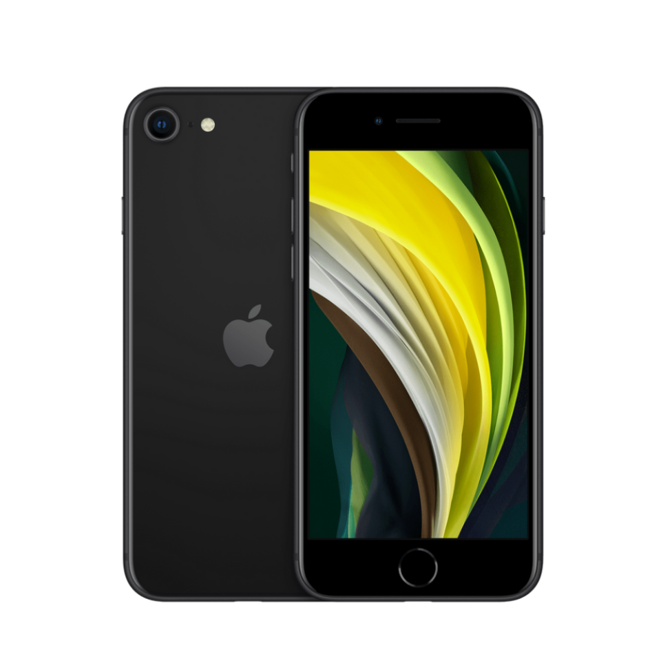 iPhone SE in Black. Image courtesy of Apple.