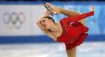 Canada's Gabrielle Daleman competes during the figure skating women's short program at the 2014 Sochi Winter Olympics February 19, 2014. REUTERS/Alexander Demianchuk (RUSSIA - Tags: OLYMPICS SPORT FIGURE SKATING)