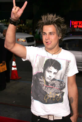 Ryan Cabrera at the Hollywood premiere of Lions Gate Films' Undiscovered