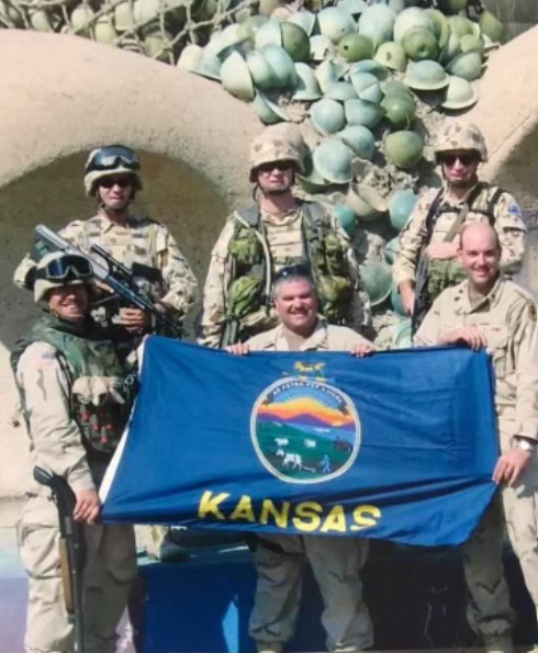 Bill Cochran and fellow Kansans took part in a military deployment to Iraq.