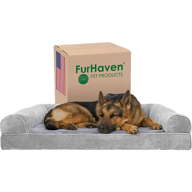 Orthopedic Sofa-Style Pet Bed