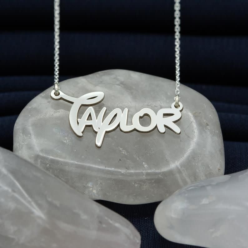 32) Personalized Name Necklace