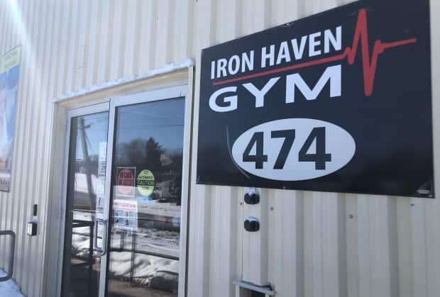 Iron Haven Gym in Summerside is one of three possible exposure sites to COVID-19 listed by officials Friday. 