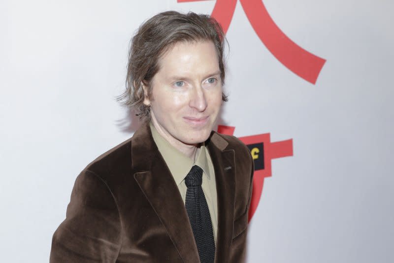 Wes Anderson arrives on the red carpet at the "Isle Of Dogs" screening in 2018 in New York City. File Photo by John Angelillo/UPI