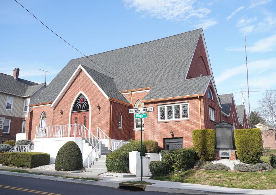 Grace Baptist Church is part of the Historical Society of the Nyacks exhibit "Four Black Churches." Wednesday, November 2023.