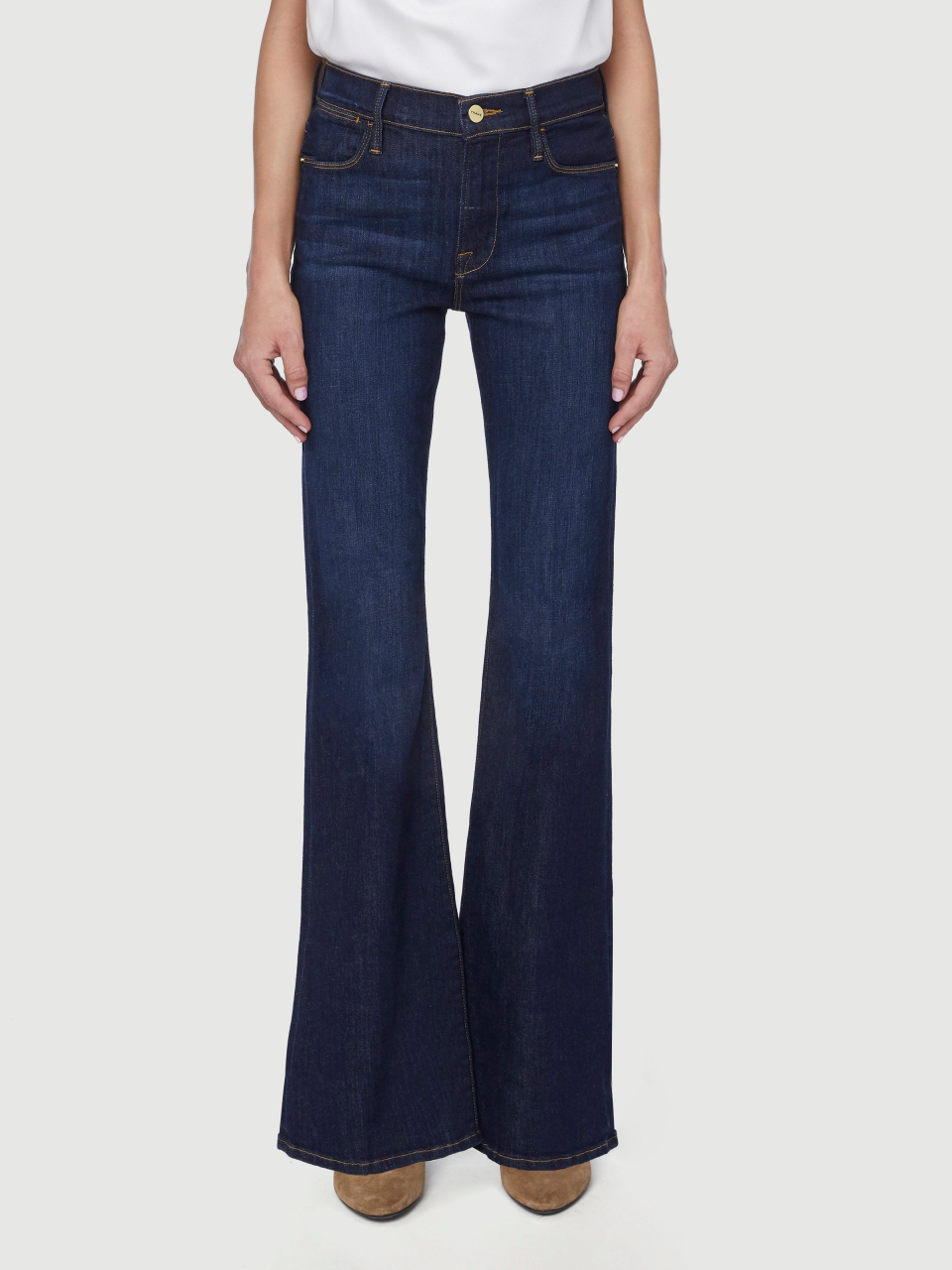 Frame Le Pixie High Flare Jeans