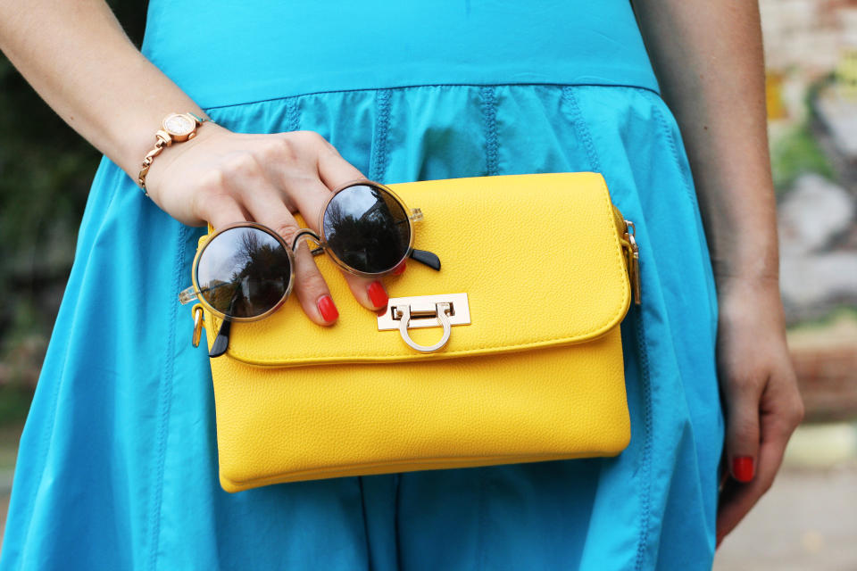 Azul y amarillo. ¿Por qué no? Se complementan a la perfección. Foto: Getty Images. 
