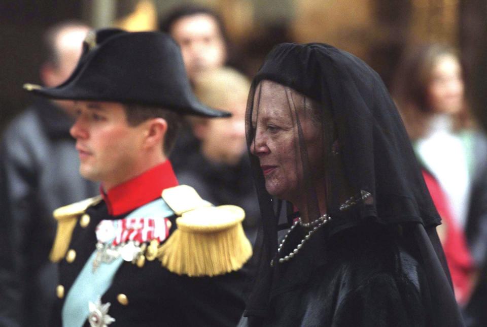 queen ingrid the queen mother of denmark's funeral