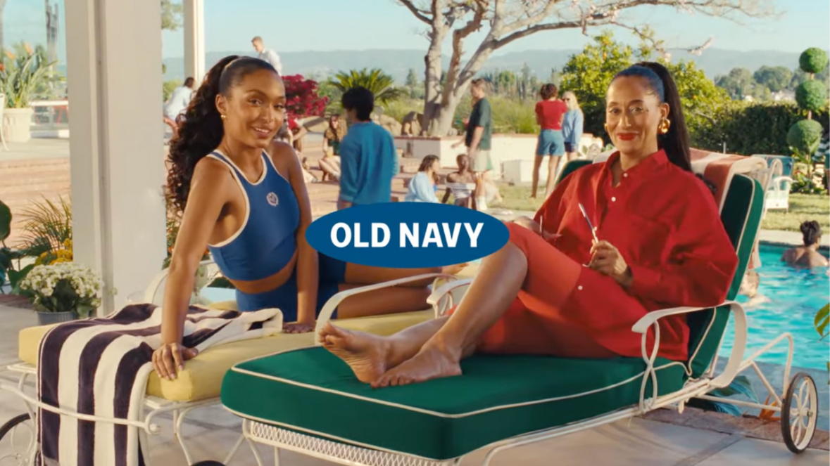 Yara Shahidi Old Navy, Tracee Ellis Ross Old Navy, Tracee Ellis Ross Yara Shahidi Old Navy, Tracee Ellis Ross Yara Shahidi Summering Old Navy, Old Navy 2024 Summer campaign, Who is in Old Navy