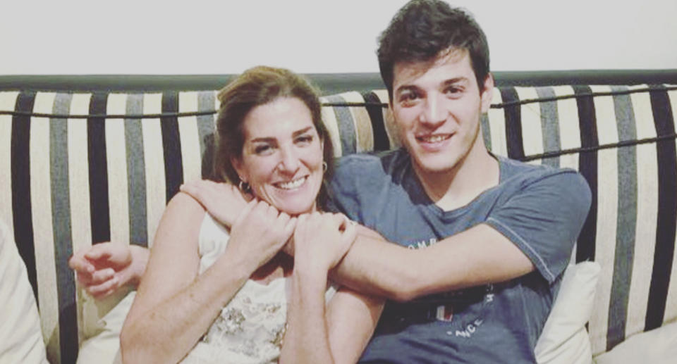 El adiós de Agustín Funes a su mamá, Débora Pérez Volpin. – Foto: Instagram/deperezvolpin