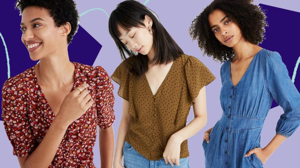 There's a lot of spring items peeking out from Madewell's sale section right now.&nbsp; (Photo: HuffPost )