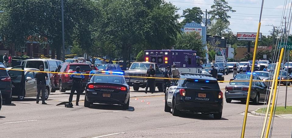 A shootout on Market Street ended with the suspect killed on Friday, Aug. 18.