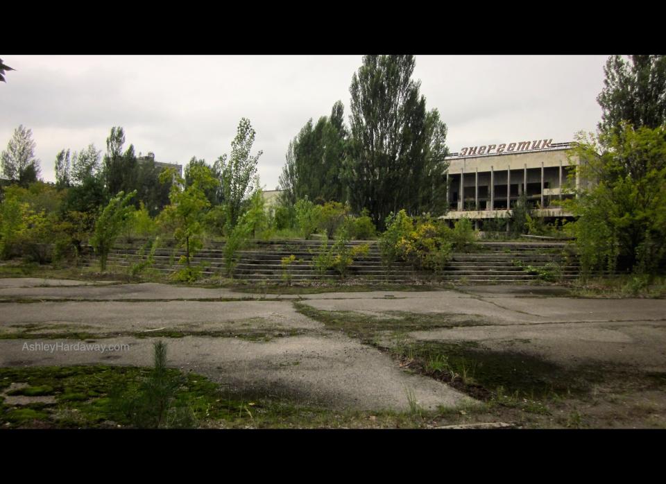 Pripyat City Center.   Photo via Ashley Hardaway 