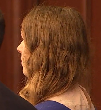 Shanna Gardner pays attention to the court proceedings in her case Wednesday. Her attorney was seeking a bond hearing for her while they await trial in the death of her ex-husband, Jared Bridegan.