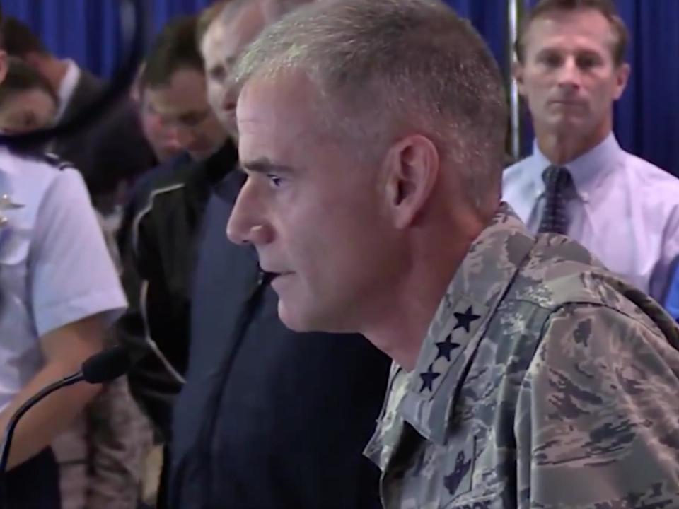 Head of Air Force Academy tells cadets they should be 'outraged' over racism in powerful speech