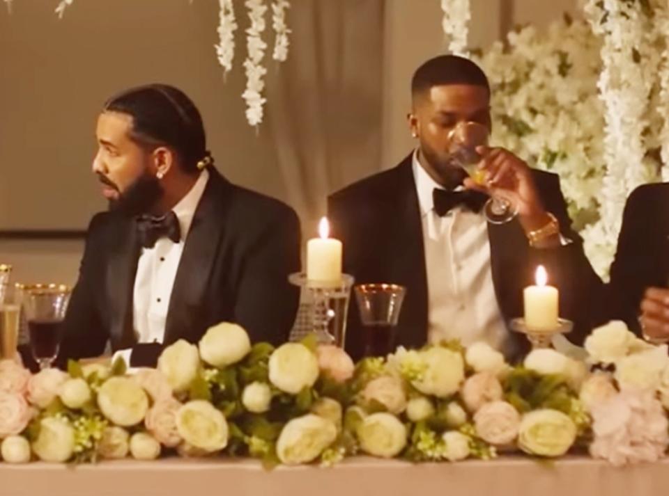 Drake - Falling Back music video, screengrab, Tristan Thompson