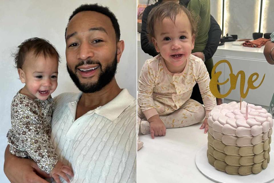 <p>John Legen/Instagram </p> John Legend and daughter Esti.