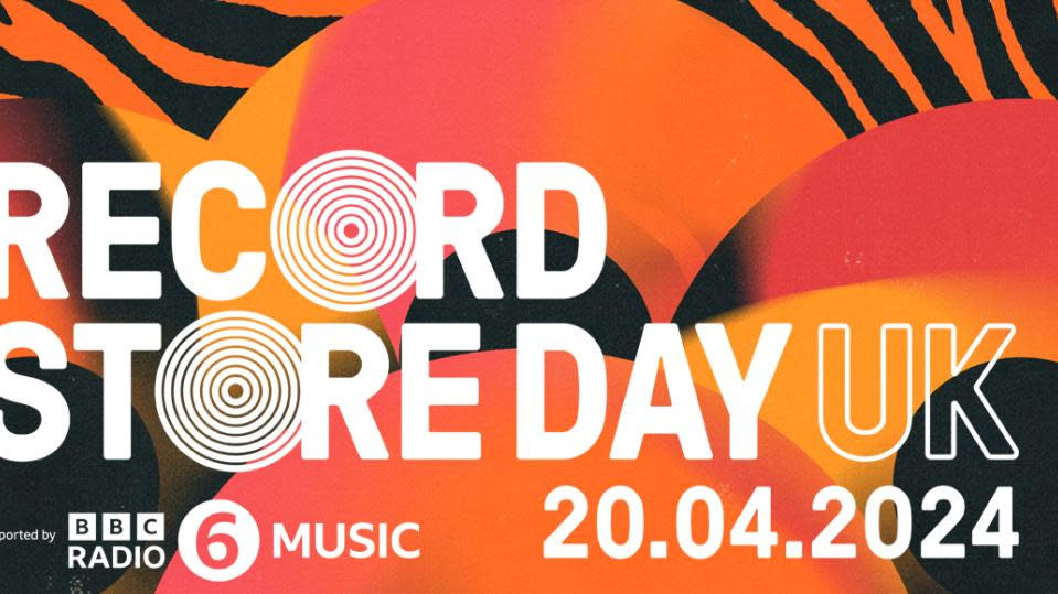  Record Store Day banner logo 2024. 