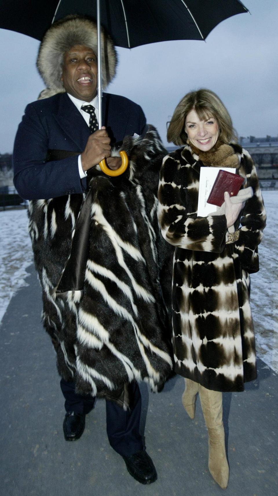 Andre Leon Talley anna wintour - Stephen Lock Retained