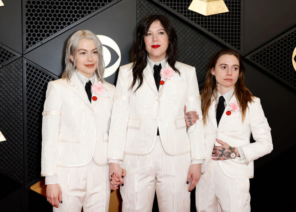 Phoebe Bridgers, Lucy Dacus, and Julien Baker