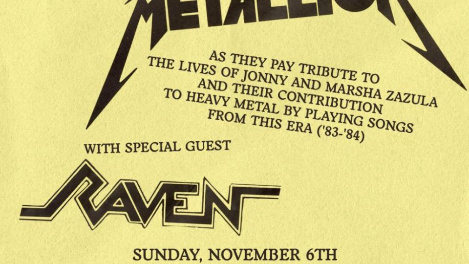 metallica zazula tribute show