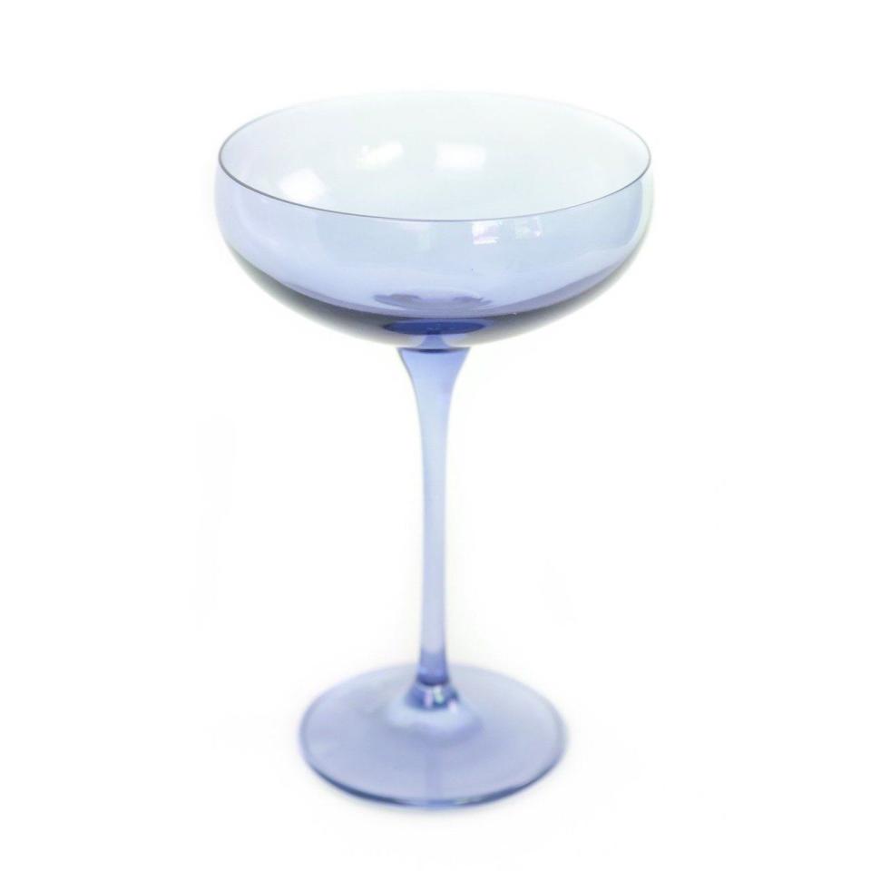 <p>onlyontheavenue.com</p><p><strong>$85.00</strong></p><p><a href="https://onlyontheavenue.com/products/blue-champagne-coupe?_pos=2&_sid=2de43c2d3&_ss=r" rel="nofollow noopener" target="_blank" data-ylk="slk:Shop Now;elm:context_link;itc:0;sec:content-canvas" class="link ">Shop Now</a></p>