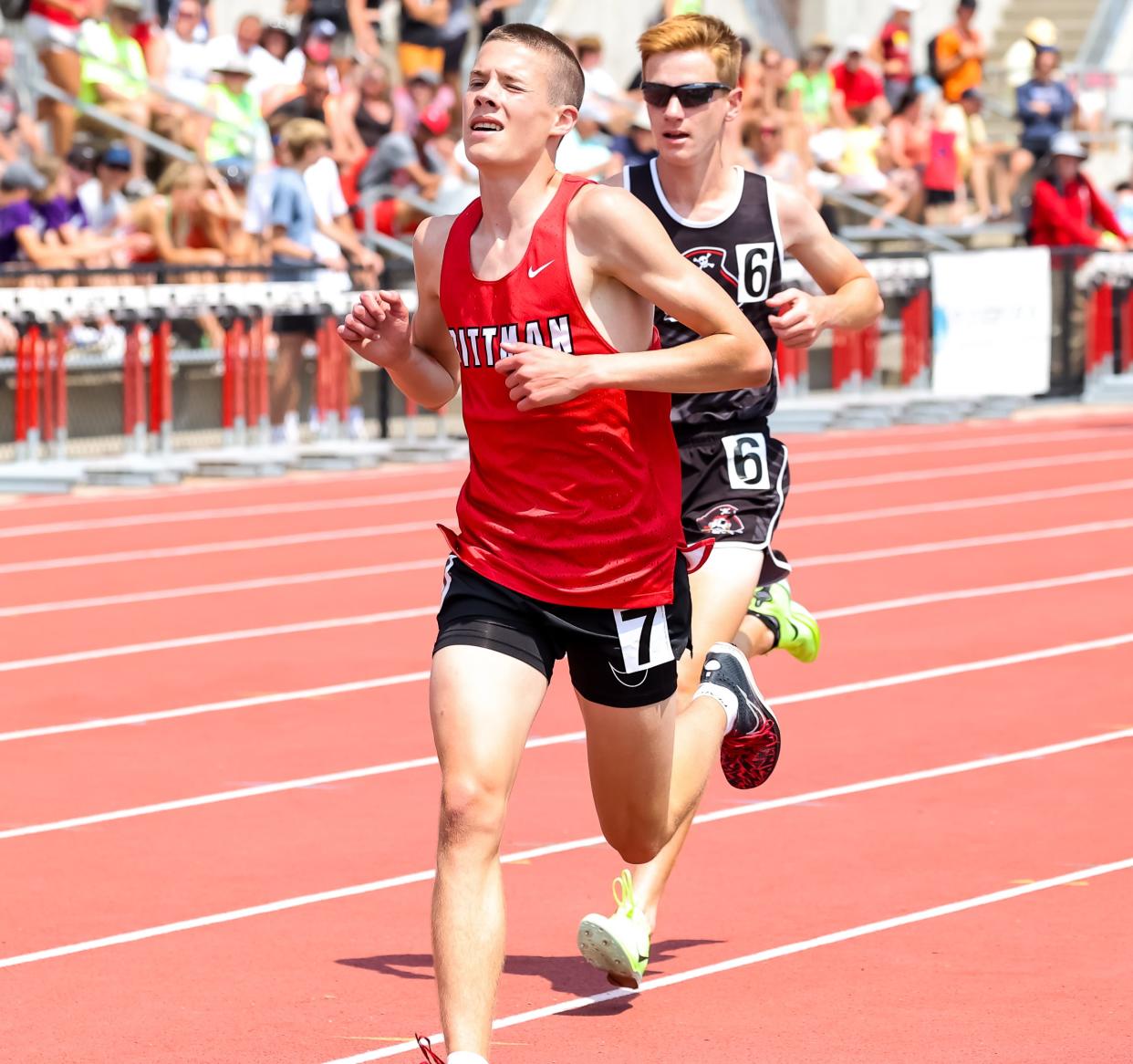 Rittman freshman Luke Snyder finished third in both the 3200 and 1600 to earn All-Ohio honors.