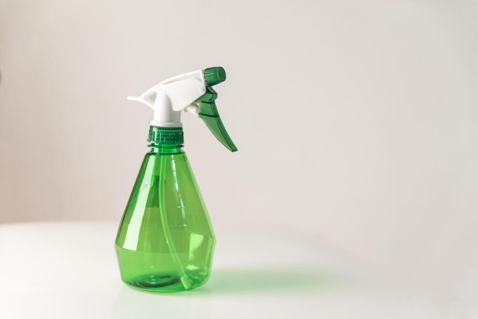spray bottle used to get rid of flies