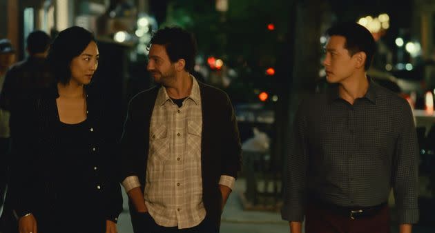 Lee, John Magaro and Yoo in 