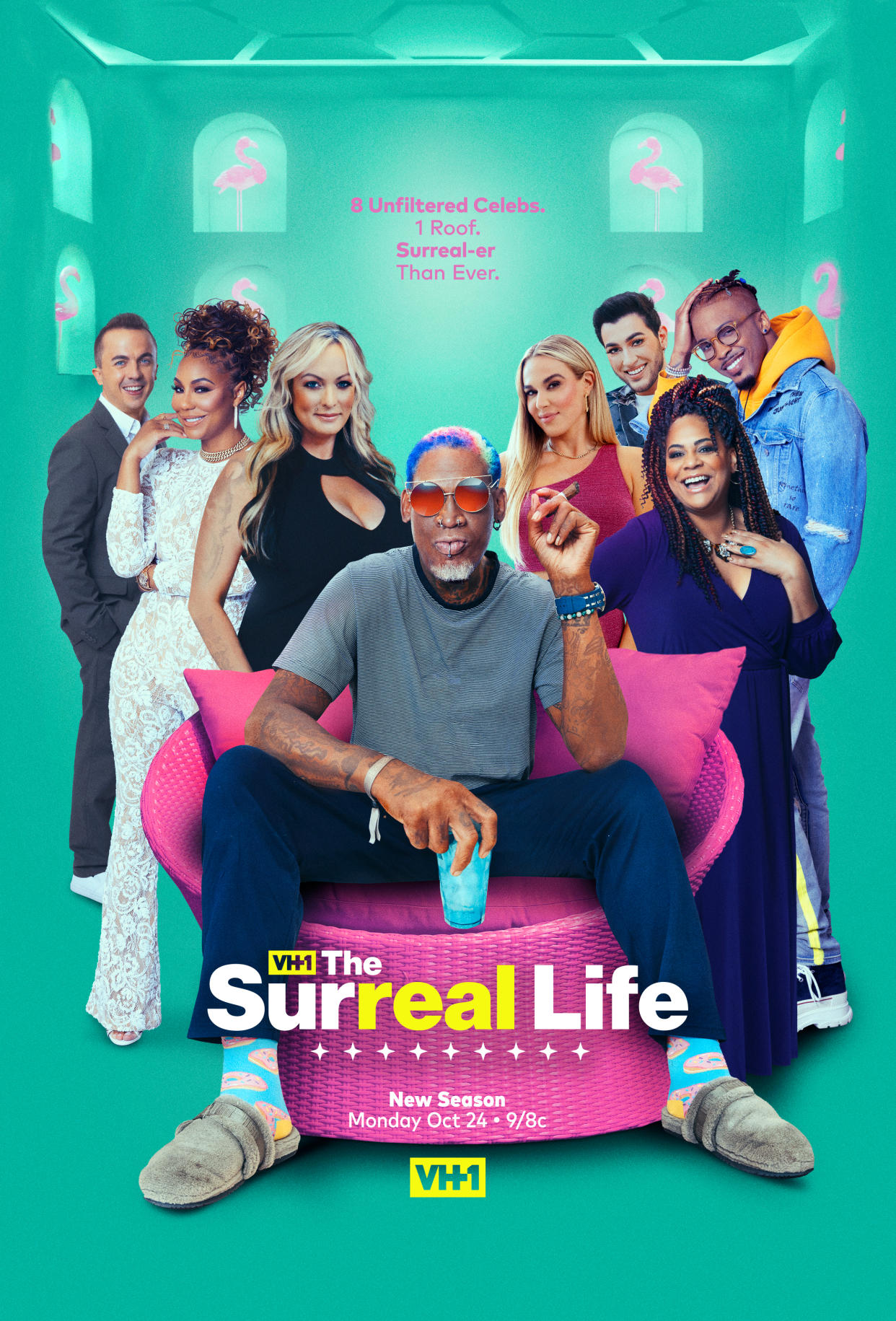 Perry joins seven other celebrities under one roof in The Surreal Life, the first time the VH1 show has appeared on television since 2006. (Photo: VH1)