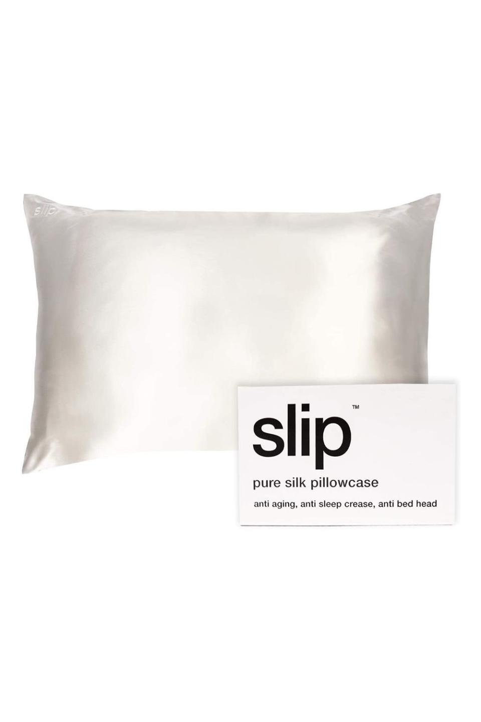 3) Slip Queen Pure Silk Pillowcase