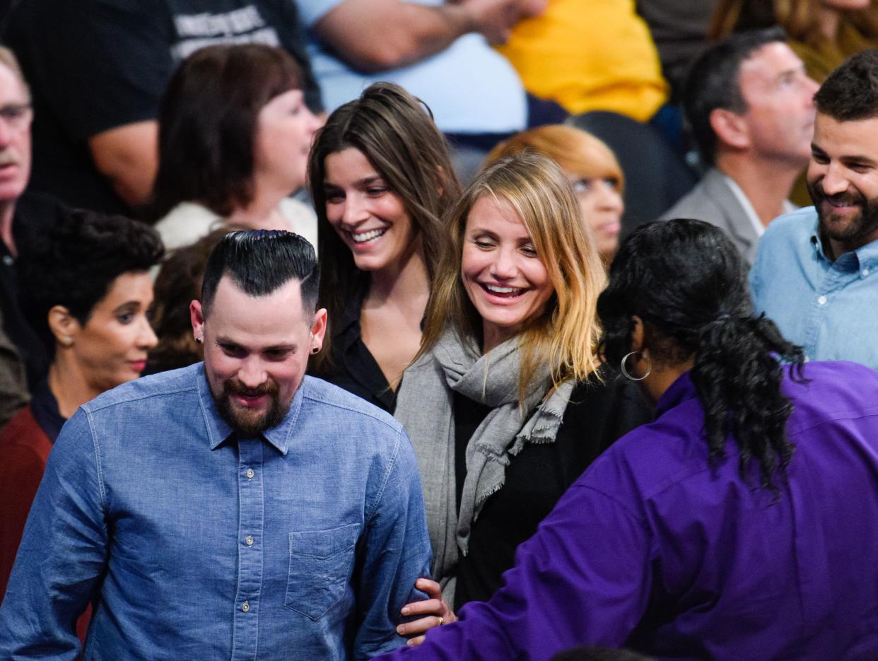 Benji Madden and Cameron Diaz