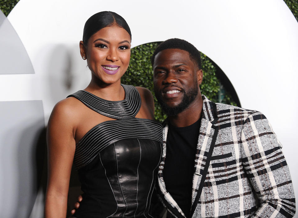 Kevin Hart and Eniko Parrish