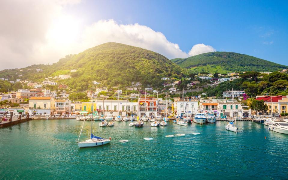 The charming facade of Ischia Porto - Getty