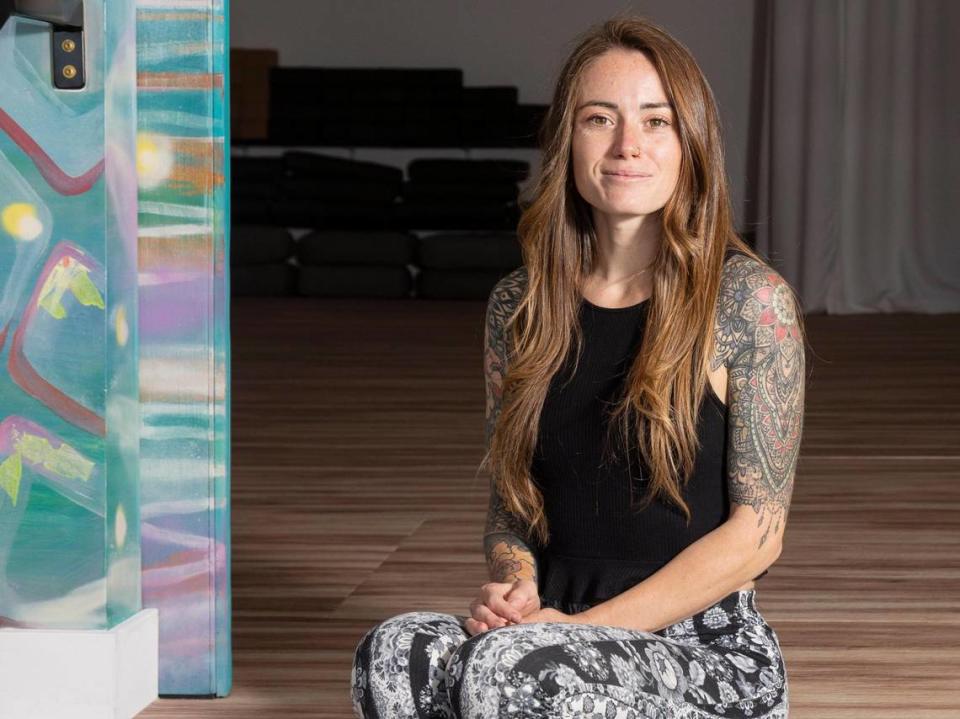 Rebecca Turlay, founder of Oasis Yoga Studio in Kuna, says she was ripped off for thousands of dollars by a local contractor who did not complete agreed upon epoxy floor work she sought to withstand 100-degree temperatures. She later won a $3,150 default judgment in small claims court.